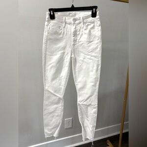 MOTHER White Skinny Jeans Classic Design